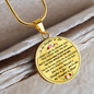 Daughter in Law Gift Ideas - Unique Novelty Inspirational Luxury Necklace For Birthday Back to School Wedding's Day