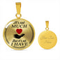 Husband and Wife Gift - Unique Romantic Inspirational Luxury Necklace Gift for Valentine's Day Wedding or Special Occasion