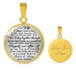 Husband and Wife Gift - Romantic Inspirational Unique Luxury Necklace Gift for Valentine's Day Wedding or Special Occasion