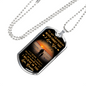 Love Gift To My Grandson Necklace From Grandpa Grandfather - Best present for Anniversary Present or Birthday Gifts