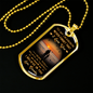 Love Gift To My Grandson Necklace From Grandpa Grandfather - Best present for Anniversary Present or Birthday Gifts