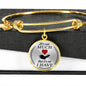 Birthday Gift, Valentine Gift Ideas, Husband and Wife Gift - Luxury Charm Bangle