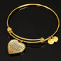 Great Dad To My Daughter Novelty Unique Luxury Bangle Gift - Daughter Gift from Daddy Father For Xmas Birthday or Special Occasion.