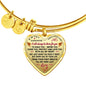 Great Dad To My Daughter Novelty Unique Luxury Bangle Gift - Daughter Gift from Daddy Father For Xmas Birthday or Special Occasion.