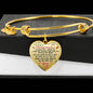 Great Dad To My Daughter Novelty Unique Luxury Bangle Gift - Daughter Gift from Daddy Father For Xmas Birthday or Special Occasion.