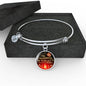 Gift for Wife - Valentine's Day Gift - To My Gorgeous Wife Thank You For Being My Best Friend - My Naughty Lover And My Life Partner - Luxury Necklace Novelty Bangle - Wedding Anniversary Birthday Presents From Husband