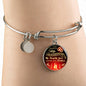 Gift for Wife - Valentine's Day Gift - To My Gorgeous Wife Thank You For Being My Best Friend - My Naughty Lover And My Life Partner - Luxury Necklace Novelty Bangle - Wedding Anniversary Birthday Presents From Husband