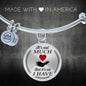 Birthday Gift, Valentine Gift Ideas, Husband and Wife Gift - Luxury Charm Bangle