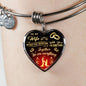 Valentine's Day Gift - To My Wife Without You I Am Nothing With You I'm Something Together We're Everything - Luxury Necklace Novelty Bangle Birthday Presents From Husband Lover