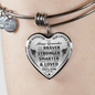 Daughter Gift From Dad - To My Amazing Daughter Inspirational Jewelry Necklace Heart Pendant - Perfect for Birthday Graduation Back to School or Any Special Occasion Anniversary