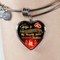 Gift for Wife - Valentine's Day Gift - To My Gorgeous Wife - Thank You For Being My Best Friend - My Naughty Lover And My Life Partner - Luxury Necklace Novelty Bangle - Wedding Anniversary Birthday Presents From Husband
