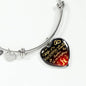 Valentine's Day Gift - To My Wife Without You I Am Nothing With You I'm Something Together We're Everything - Luxury Necklace Novelty Bangle Birthday Presents From Husband Lover