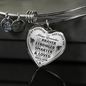 Daughter Gift From Dad - To My Amazing Daughter Inspirational Jewelry Necklace Heart Pendant - Perfect for Birthday Graduation Back to School or Any Special Occasion Anniversary