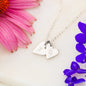 To My Future Wife Gift - I May Not Be Your First Day Luxury Sweetest Hearts Necklace For Women