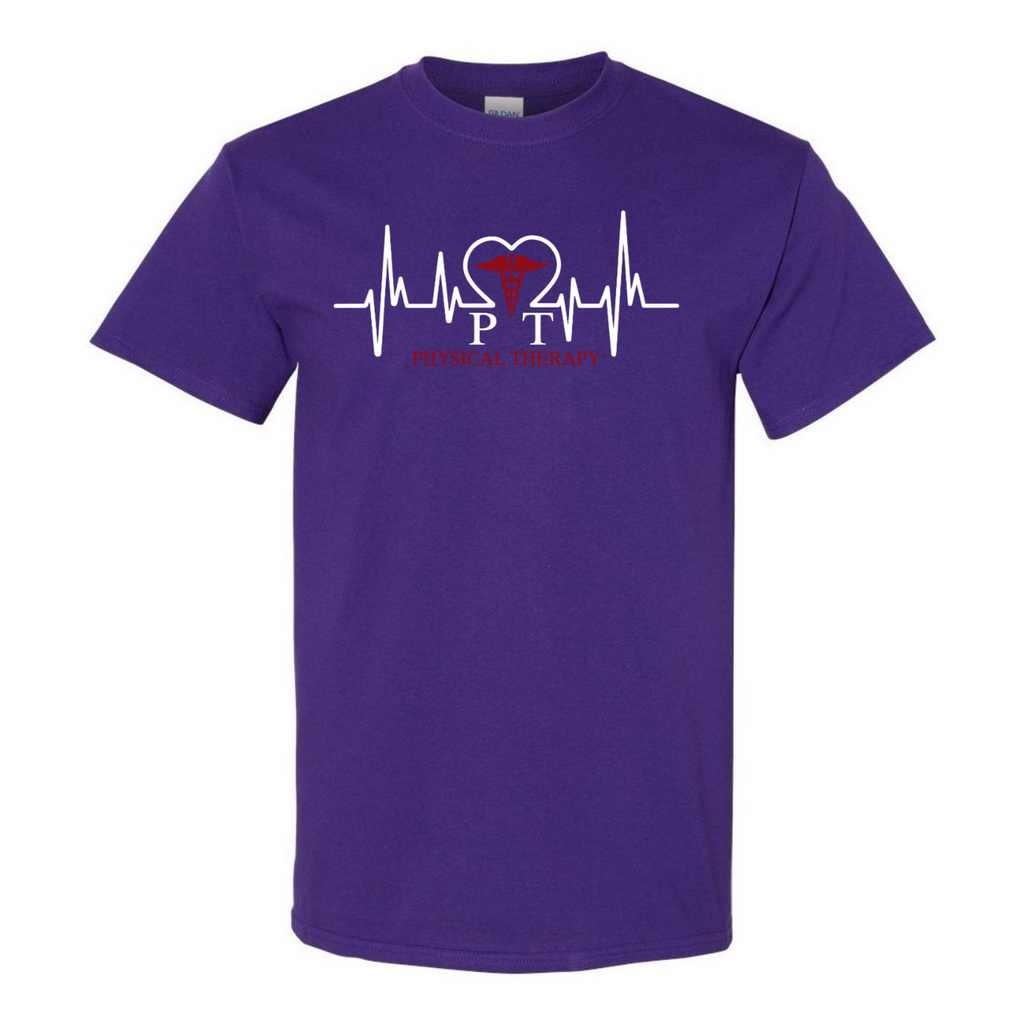 Physical Therapy Therapist Heartbeat Gift Physiotherapy Orthopedists Gildan Unisex T-Shirt (USPF-134712789045)