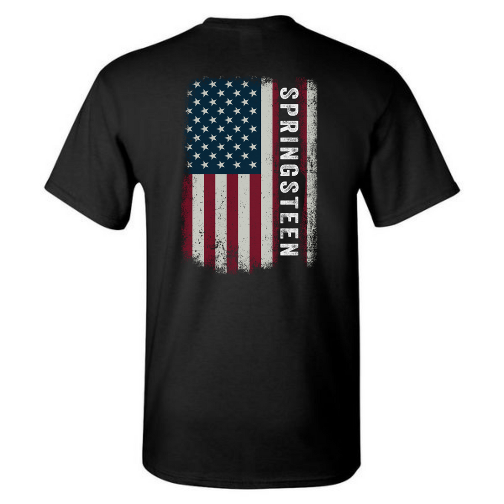 E STREET NATION, SPRINGSTEEN, US Flag Personalized Patriotic Custom T-shirt (USPF-135478514184)
