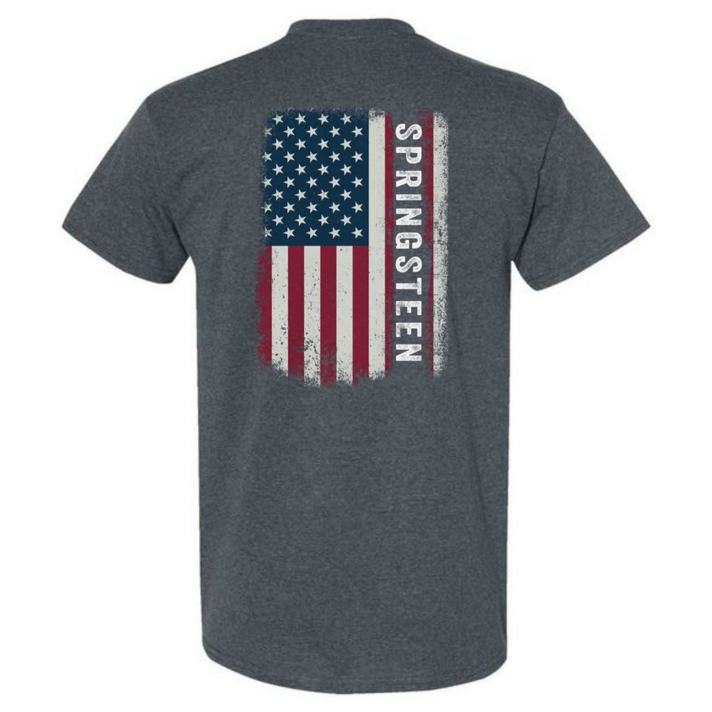 E STREET NATION, SPRINGSTEEN, US Flag Personalized Patriotic Custom T-shirt (USPF-135478514184)