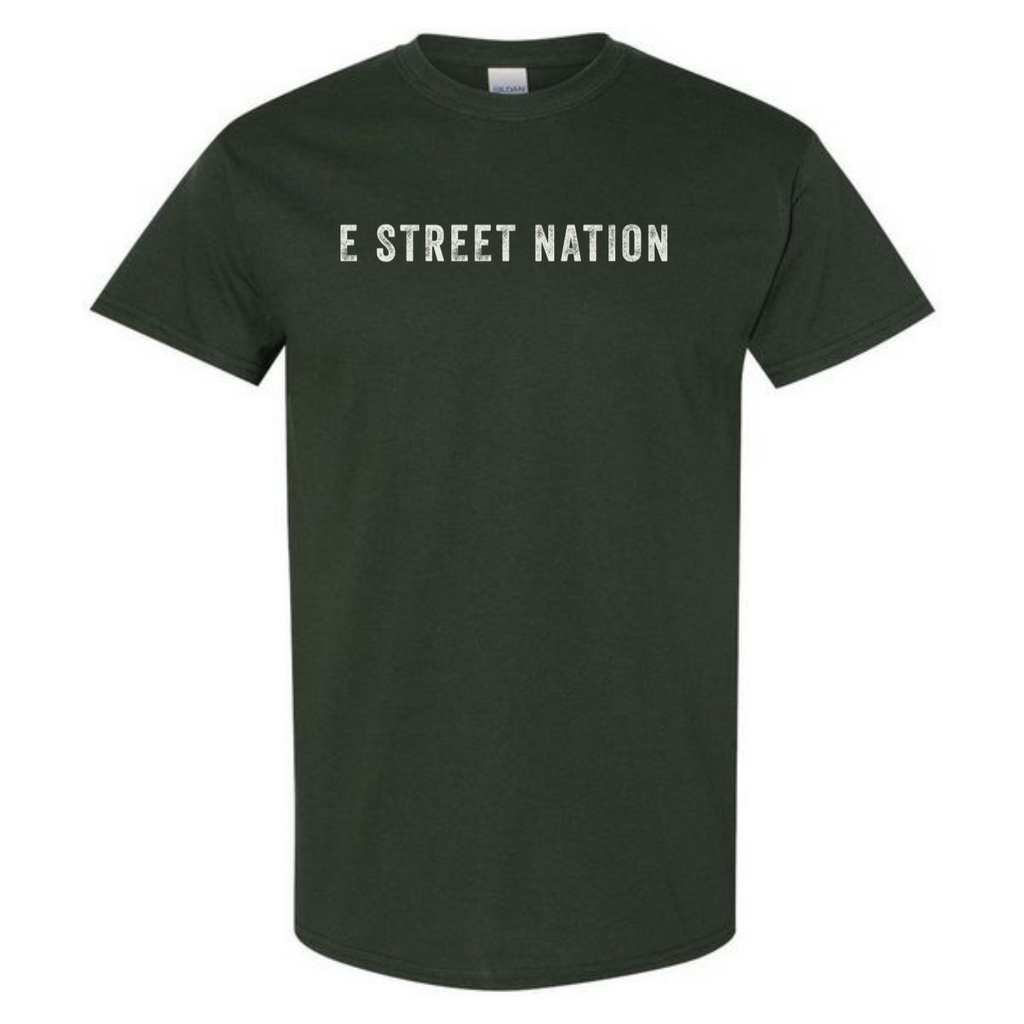 E STREET NATION, SPRINGSTEEN, US Flag Personalized Patriotic Custom T-shirt (USPF-135478514184)