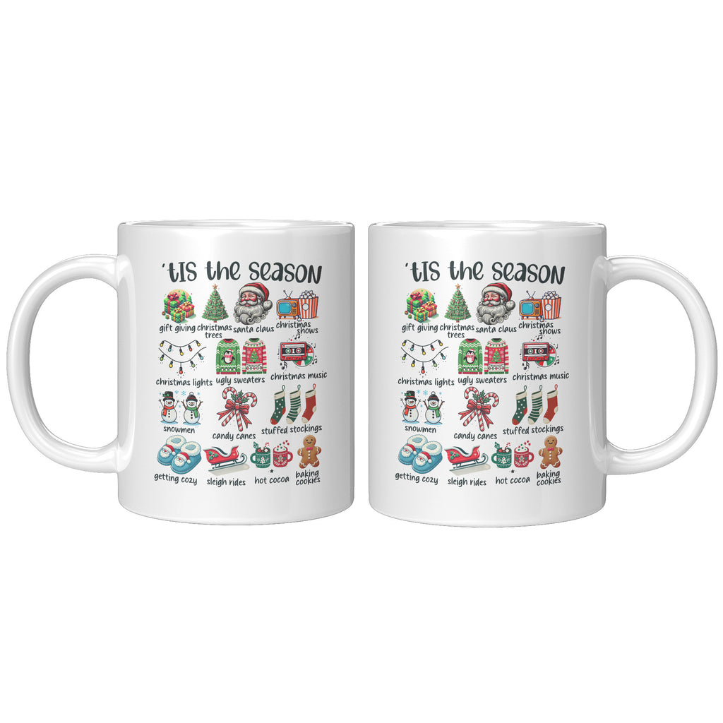 Tis The Season Matching Family Christmas Music Show X-mas Party  11oz Mug Funny Gift