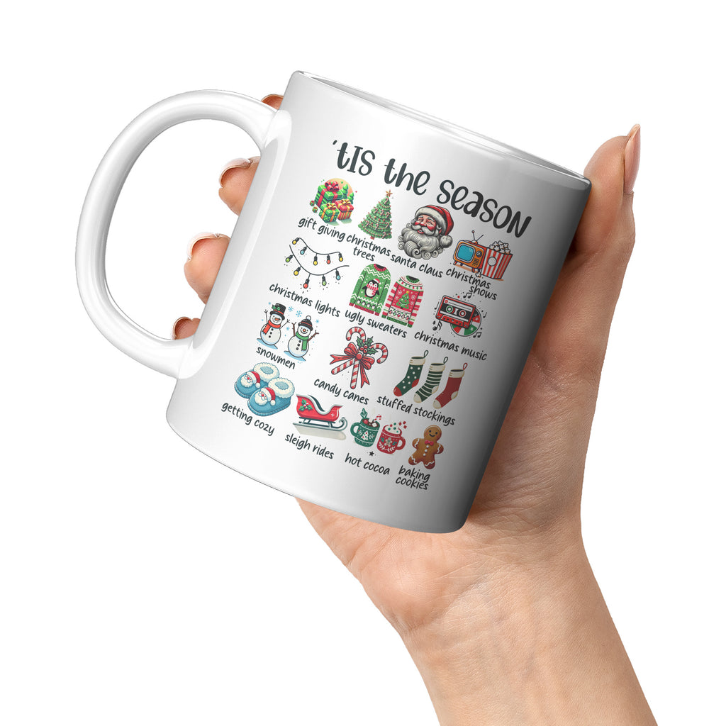 Tis The Season Matching Family Christmas Music Show X-mas Party  11oz Mug Funny Gift
