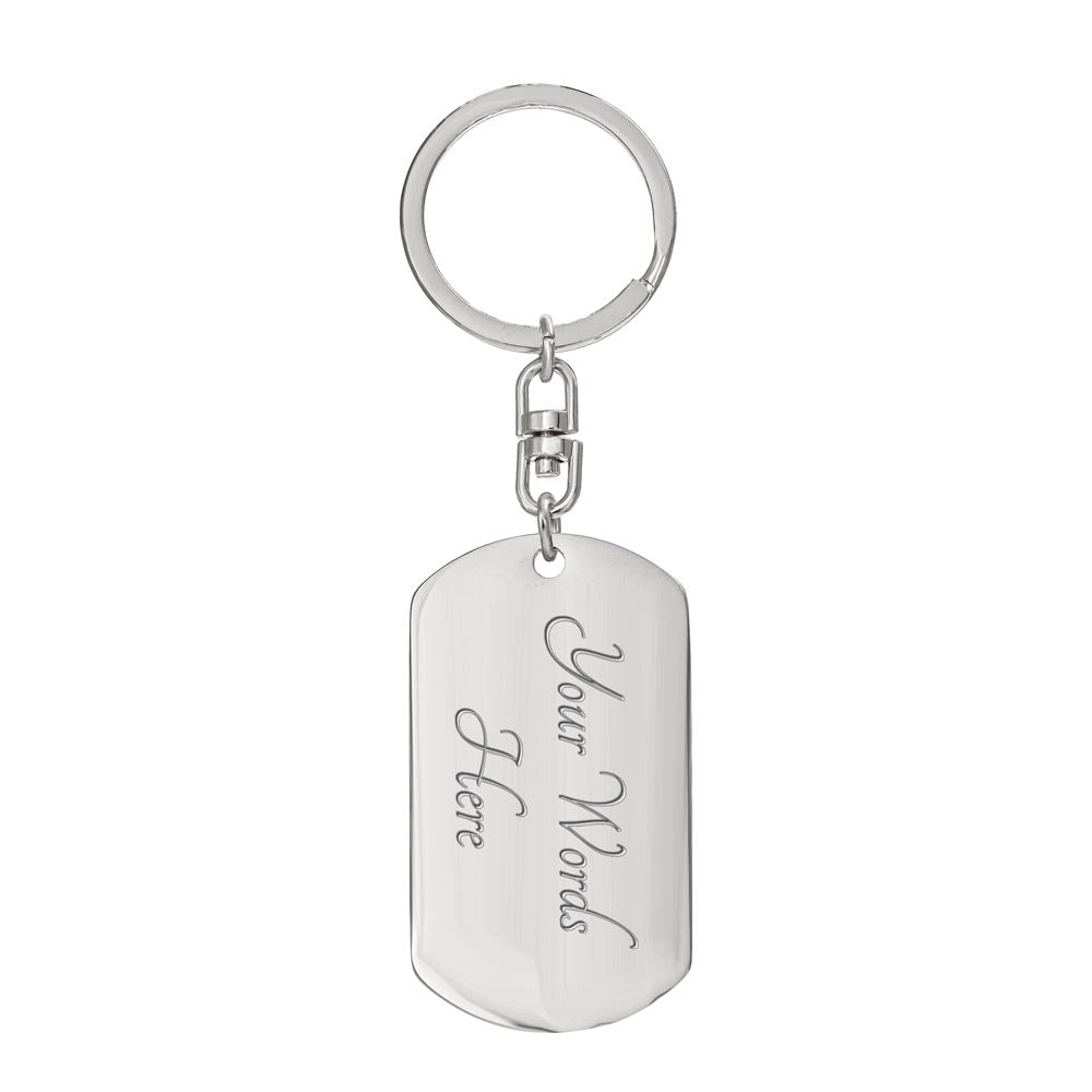 Real Heroes Don't Wear Capes They Wear Dog Tag - Luxury Keychain gift for Veteran Day Proud Army US Veteran