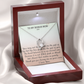 Heartfelt Forever Love Necklace - Sentimental Stepfamily Gift for Mother's Day 2025