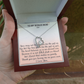 Heartfelt Forever Love Necklace - Sentimental Stepfamily Gift for Mother's Day 2025