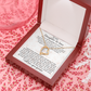 Daughter-in-law Necklace Gift - We Both Love The Same Man Forever Love Heart Necklace For Birthday Wedding or Special Occasion.