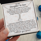 To My Daughter-in-law Unique Gift Alluring Beauty Necklace For Bonus Daughter