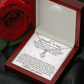 To My Daughter-in-law Unique Gift Alluring Beauty Necklace For Bonus Daughter