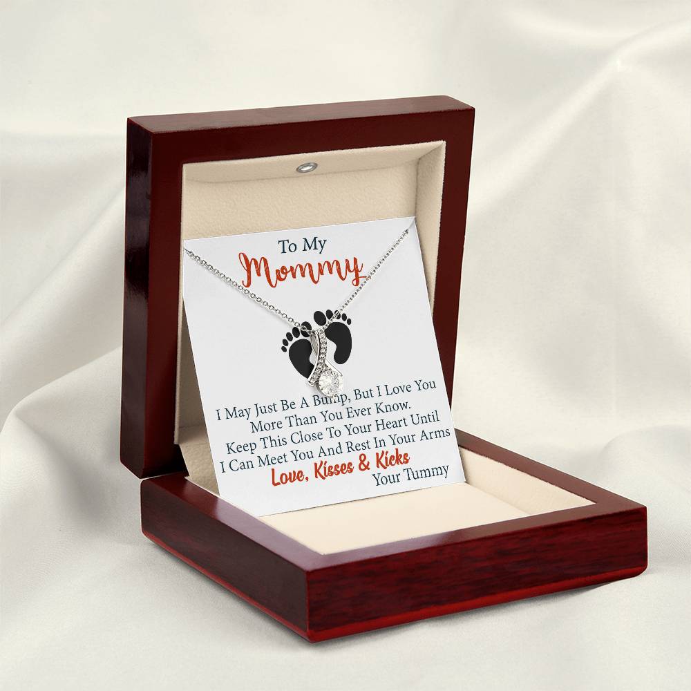 To My New Mom Beautiful Alluring Necklace Gift for New Mom in Hospital Pregnancy Gift for First Time Mom