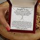 To My Daughter-in-law Unique Gift Alluring Beauty Necklace For Bonus Daughter