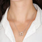 Sentimental Mom Daughter Son Interlock Heart Necklace - Gift for Mother's Day 2025