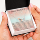 Sentimental Mom Daughter Son Interlock Heart Necklace - Gift for Mother's Day 2025