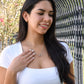 To My Bonus Daughter Gift - Luxury Interlock Heart Joined Necklace Gift for Stepdaughter