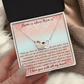 Sentimental Mom Daughter Son Interlock Heart Necklace - Gift for Mother's Day 2025