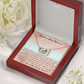 Sentimental Mom Daughter Son Interlock Heart Necklace - Gift for Mother's Day 2025