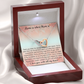 Sentimental Mom Daughter Son Interlock Heart Necklace - Gift for Mother's Day 2025