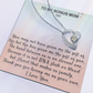 Heartfelt Forever Love Necklace - Sentimental Stepfamily Gift for Mother's Day 2025
