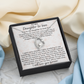 Daughter-in-law Necklace Gift - We Both Love The Same Man Forever Love Heart Necklace For Birthday Wedding or Special Occasion.