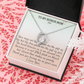 Heartfelt Forever Love Necklace - Sentimental Stepfamily Gift for Mother's Day 2025