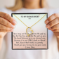 Heartfelt Forever Love Necklace - Sentimental Stepfamily Gift for Mother's Day 2025
