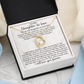Daughter-in-law Necklace Gift - We Both Love The Same Man Forever Love Heart Necklace For Birthday Wedding or Special Occasion.