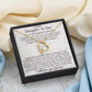 Daughter-in-law Necklace Gift - We Both Love The Same Man Forever Love Heart Necklace For Birthday Wedding or Special Occasion.