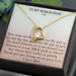 Heartfelt Forever Love Necklace - Sentimental Stepfamily Gift for Mother's Day 2025