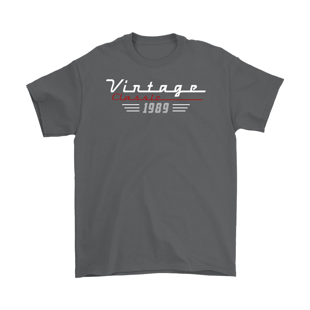 Vintage Classic  Birthday Born in 1989 Tee Gift - 30th Years Old Legend T-Shirts