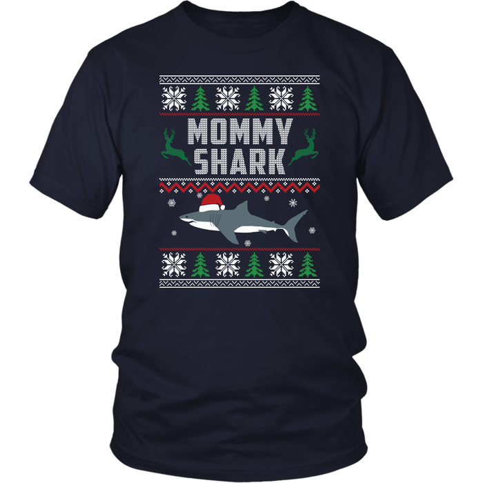 Mommy Shark Doo Doo Doo T-Shirt - Matching Family Funny T Shirt