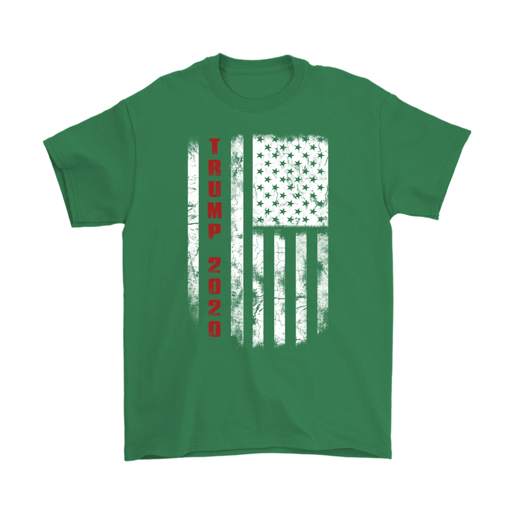 Trump 2020 American Flag Vintage T-Shirt - Donald Trump President 2020 Tee Gift.