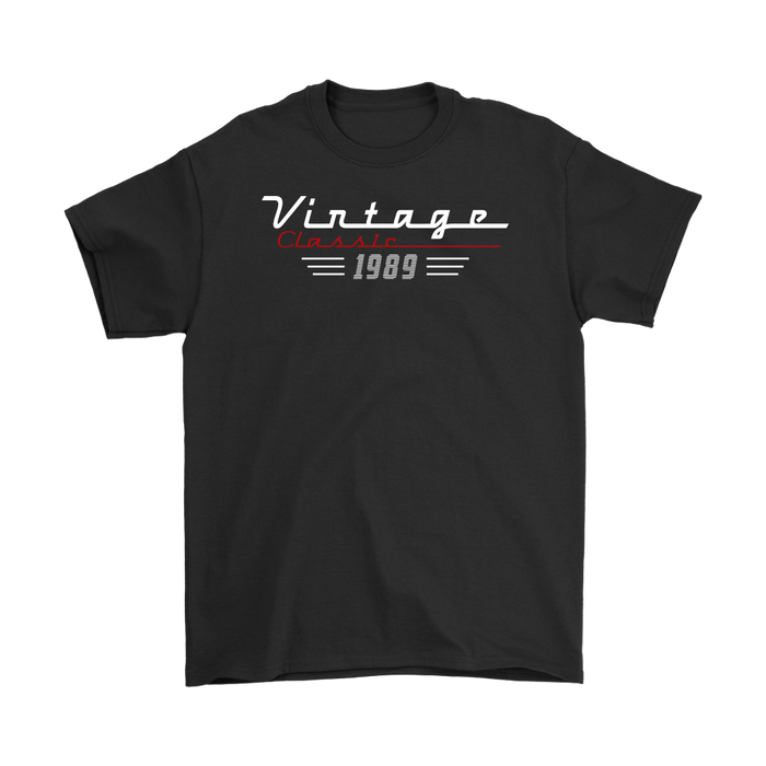 Vintage Classic  Birthday Born in 1989 Tee Gift - 30th Years Old Legend T-Shirts