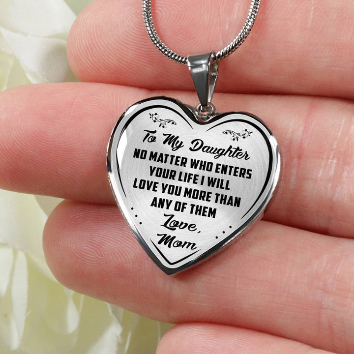 Inspirational jewelry for daughter sales